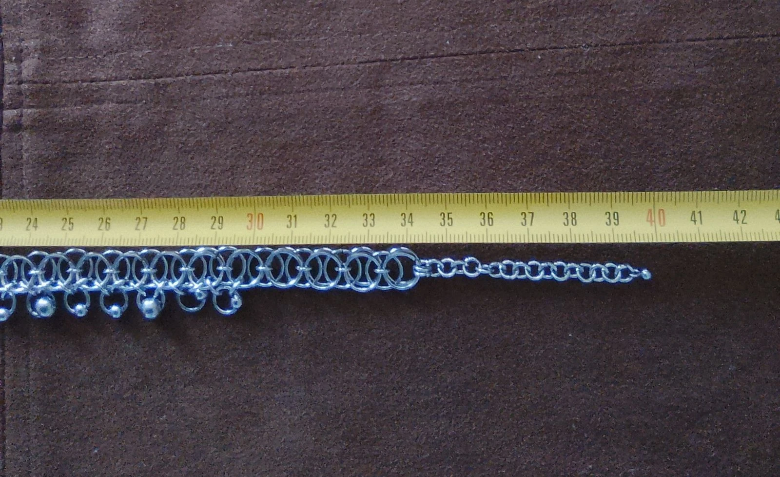 Collarbone Celtic chainmail choker – photo 6
